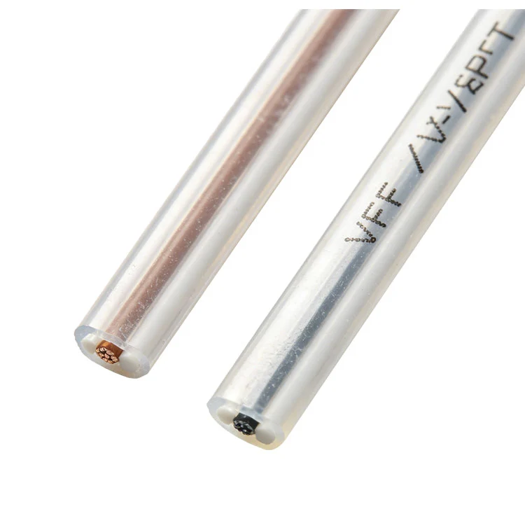 Japoniako estiloko PVC isolatutako nukleo bikoitzeko alanbre laua (VFF/VHF)